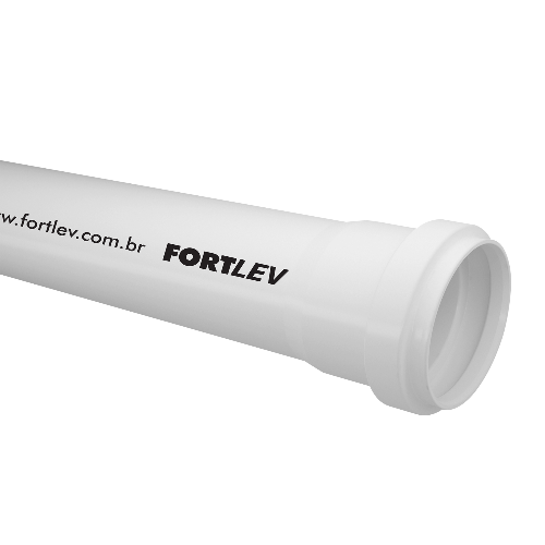 Tubo para Esgoto de 50mm (1.1/5") com 6m Fortlev